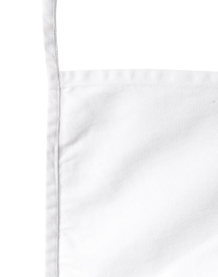 White Ankle-Length Full Bistro Apron - Kloth Studio Inc. - klothstudio.com