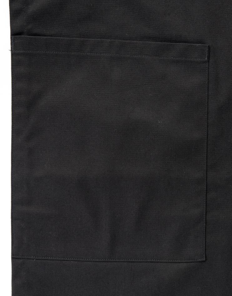 Black Knee-Length Bib Apron - Kloth Studio Inc. - klothstudio.com