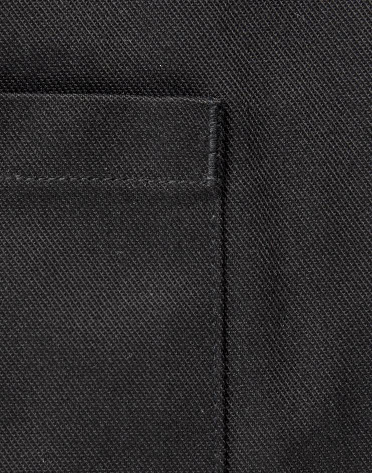 Black Knee-Length Bib Apron - Kloth Studio Inc. - klothstudio.com