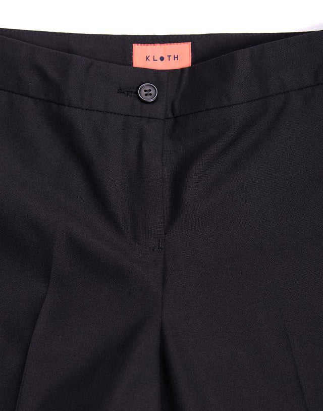 Black Women's Suit Trousers - Kloth Studio Inc. - klothstudio.com