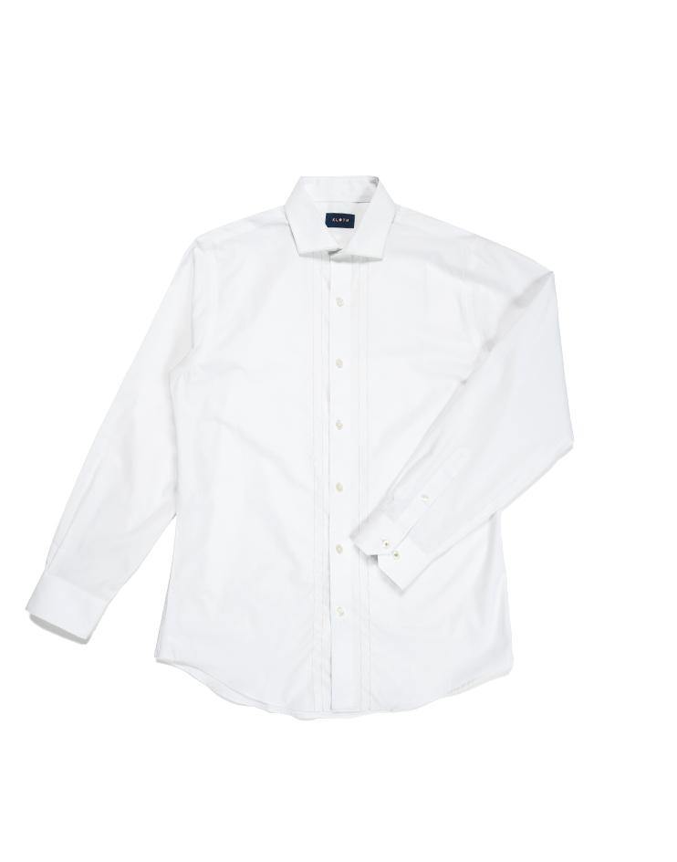 White Collared Shirt - Kloth Studio Inc. - klothstudio.com
