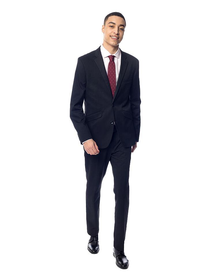 Black Men's Suit Trousers - Kloth Studio Inc. - klothstudio.com