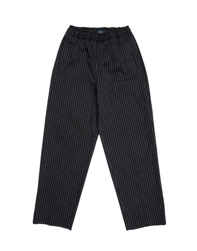 Black and White Pin Stripped Chef Trousers - Kloth Studio Inc. - klothstudio.com