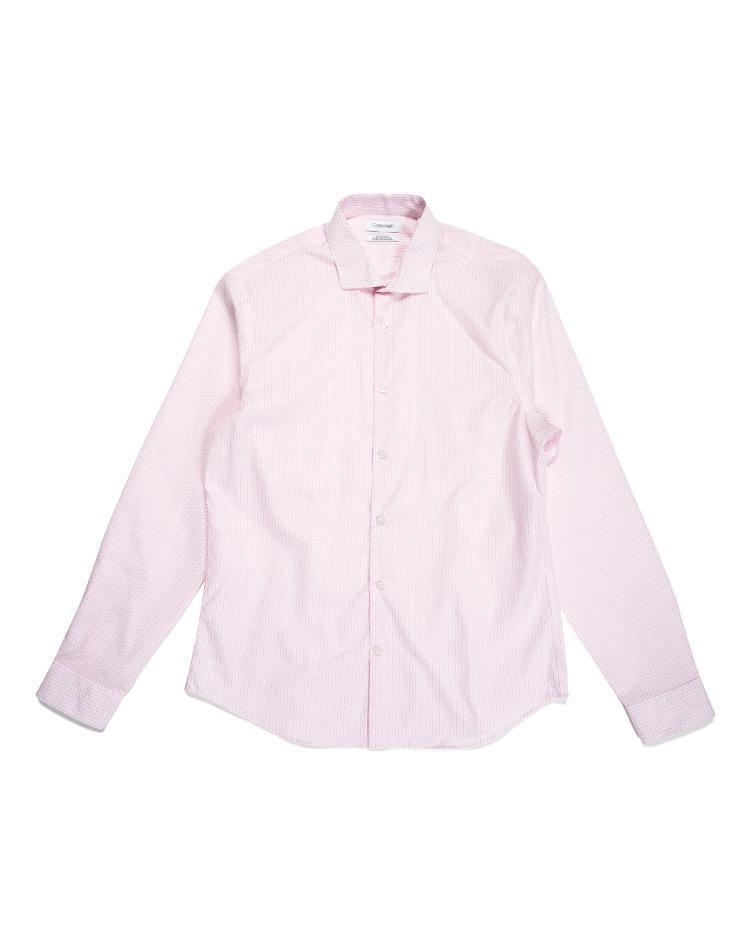 Pink and White Patterned Shirt - Kloth Studio Inc. - klothstudio.com