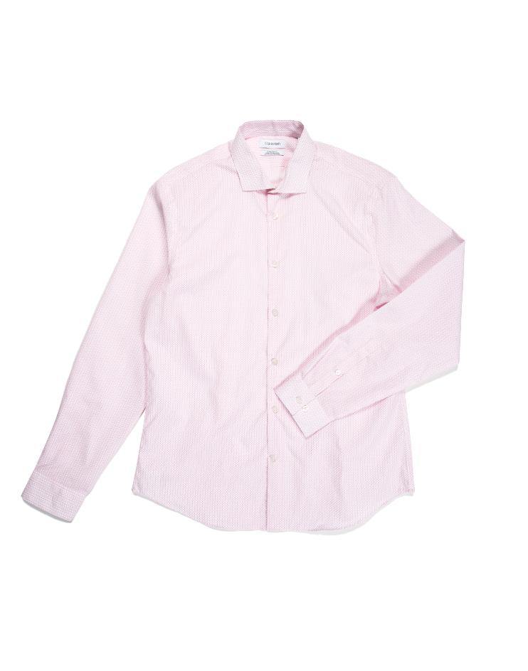 Pink and White Patterned Shirt - Kloth Studio Inc. - klothstudio.com