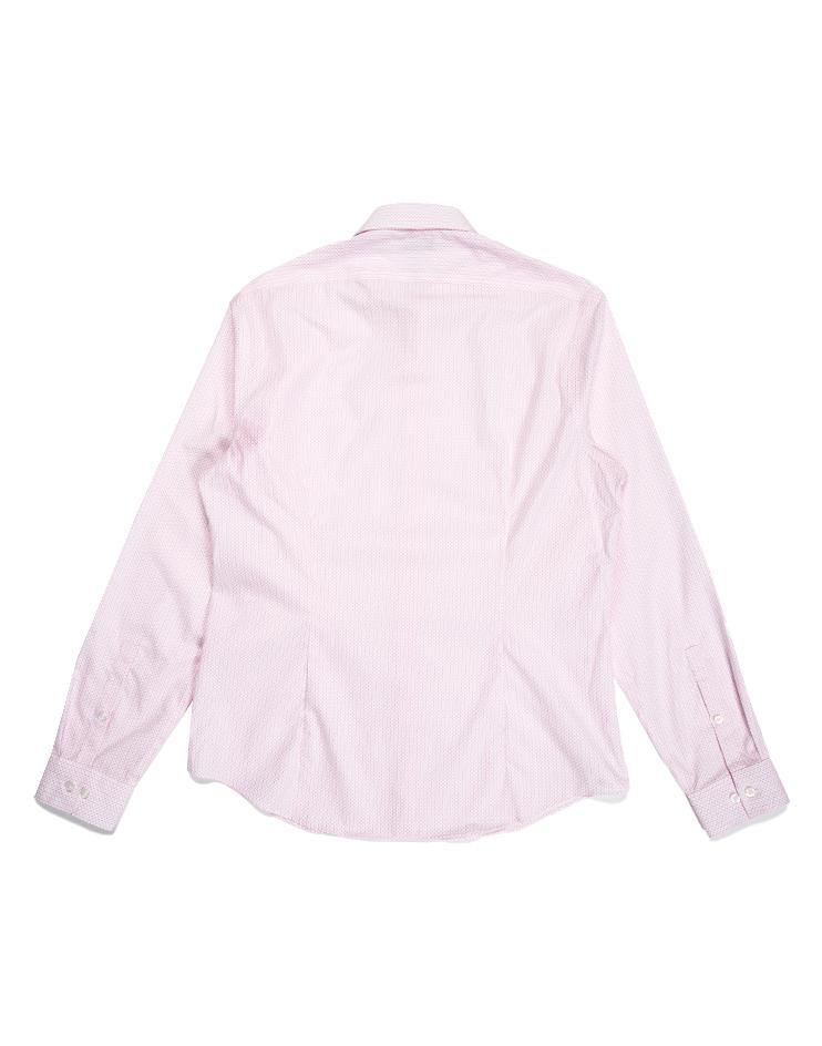 Pink and White Patterned Shirt - Kloth Studio Inc. - klothstudio.com
