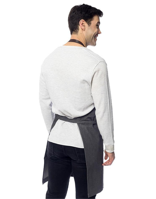 Grey Three Button Henley Shirt - Kloth Studio Inc. - klothstudio.com