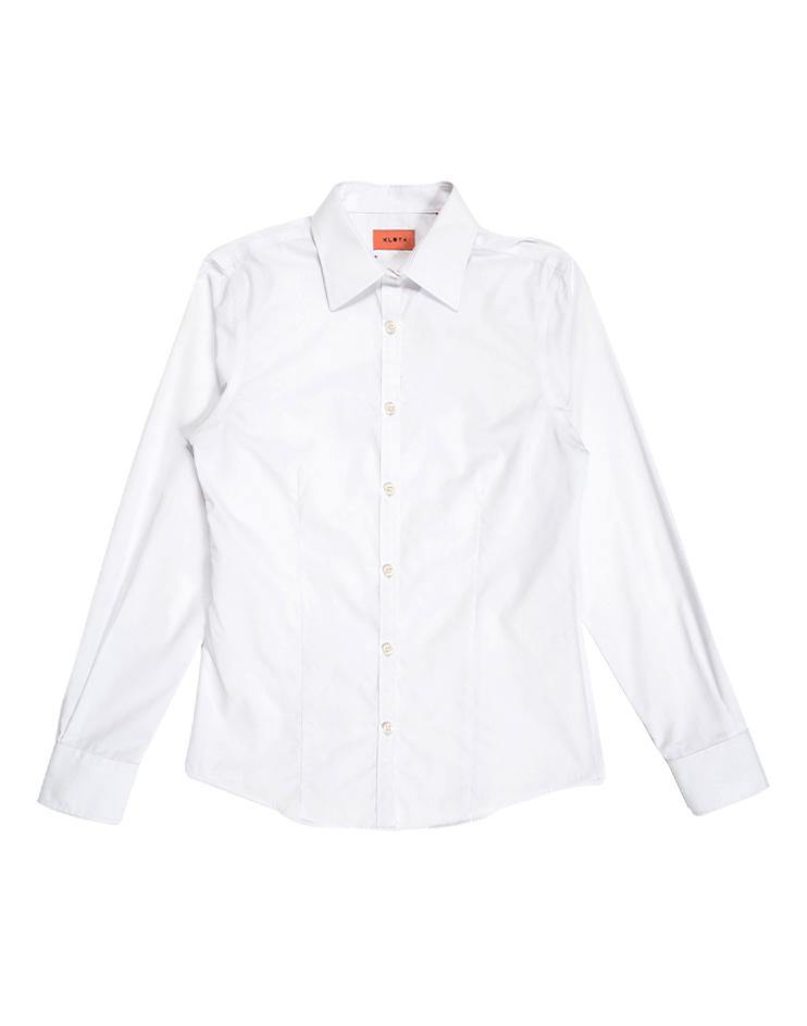 Women’s White Dress Shirt - Kloth Studio Inc. - klothstudio.com