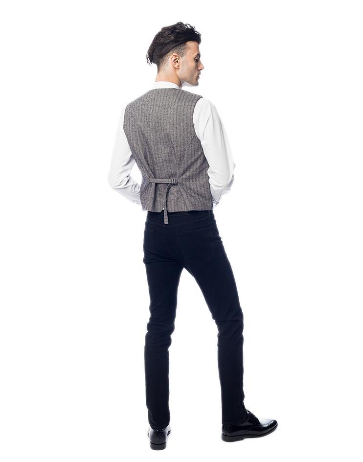 Grey Vest - Kloth Studio Inc. - klothstudio.com
