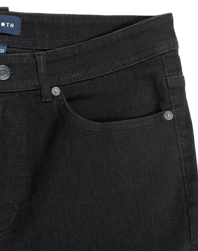 Black Slim Fit Denim - Kloth Studio Inc. - klothstudio.com