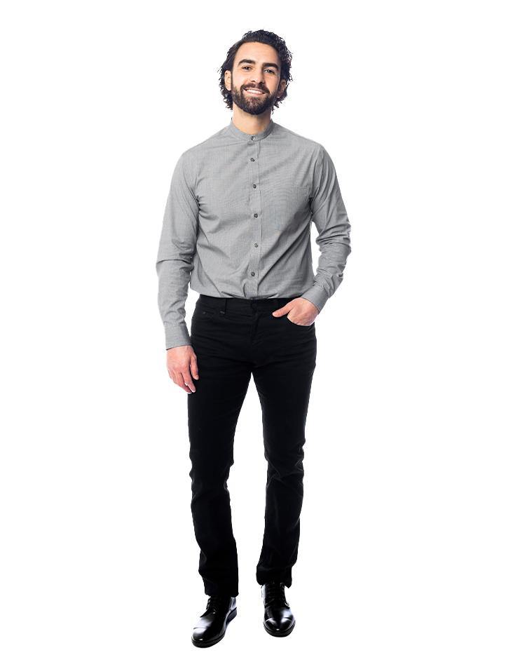 Black Slim Fit Denim - Kloth Studio Inc. - klothstudio.com