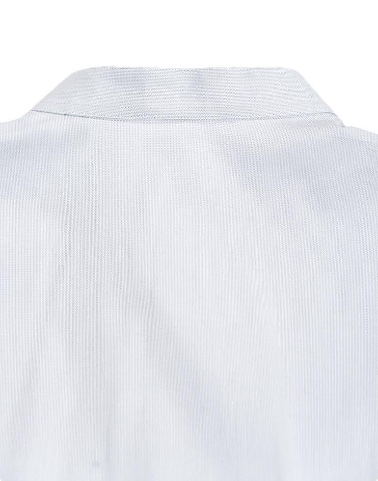 Light Grey Mandarin Collar Shirt - Kloth Studio Inc. - klothstudio.com