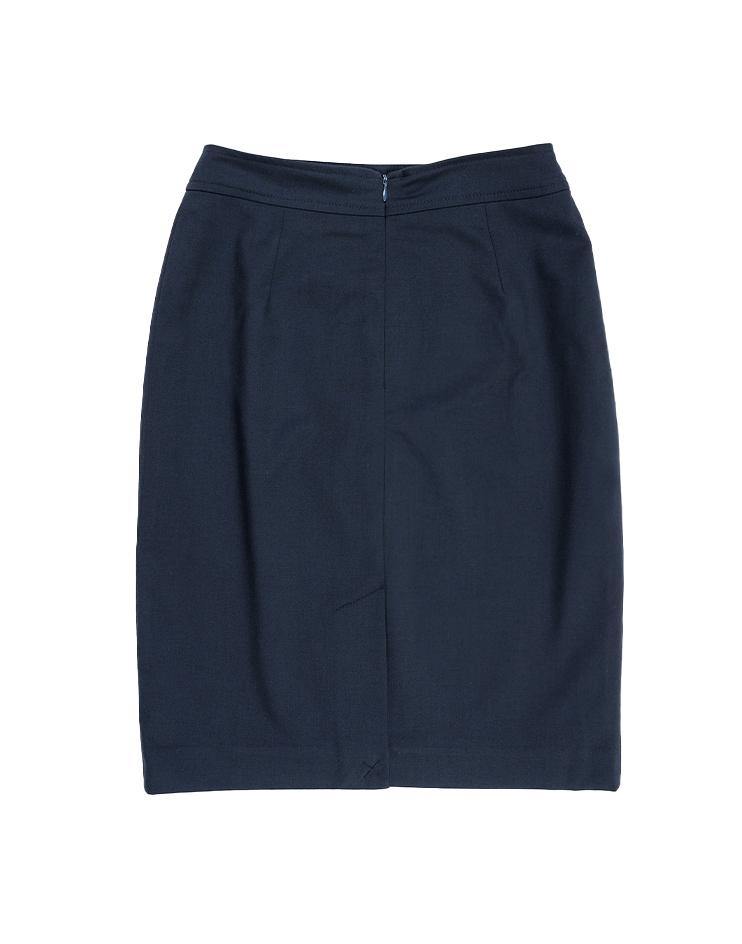 Navy Pencil Skirt - Kloth Studio Inc. - klothstudio.com