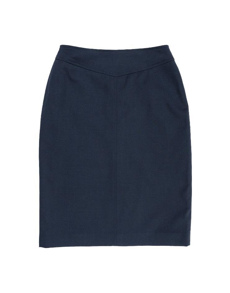 Navy Pencil Skirt - Kloth Studio Inc. - klothstudio.com
