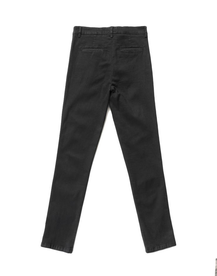 Black Chino Trousers - Kloth Studio Inc. - klothstudio.com