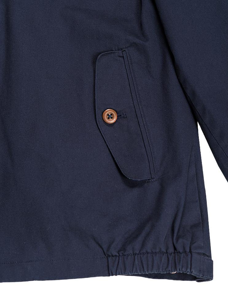 Navy Blue Zip-up Jacket - Kloth Studio Inc. - klothstudio.com
