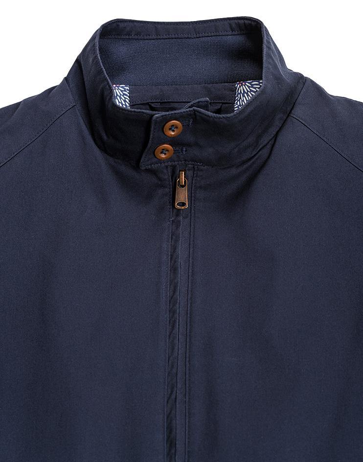 Navy Blue Zip-up Jacket - Kloth Studio Inc. - klothstudio.com