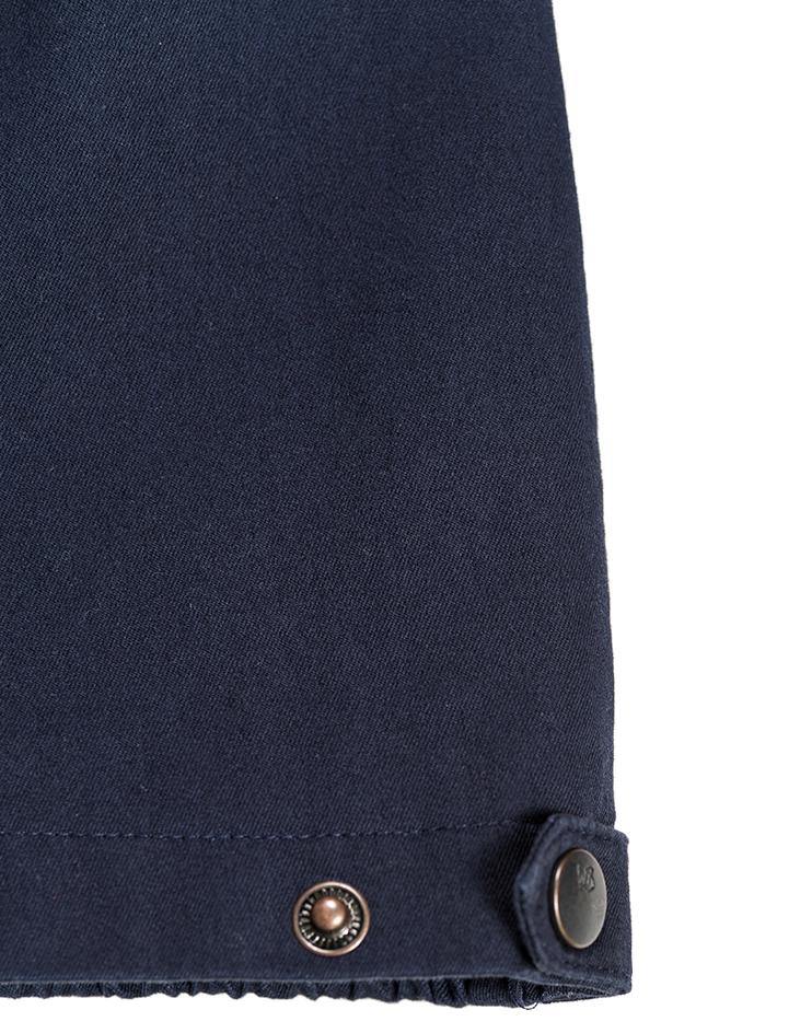 Navy Blue Zip-up Jacket - Kloth Studio Inc. - klothstudio.com