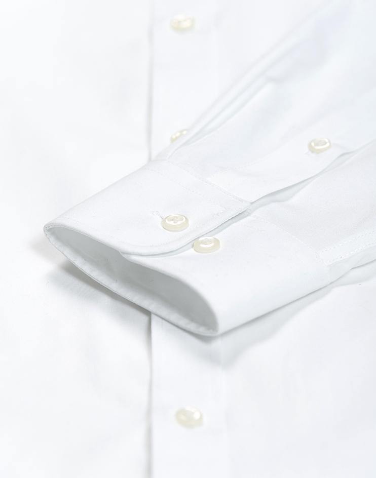 Classic Mandarin Collar Shirt - Kloth Studio Inc. - klothstudio.com