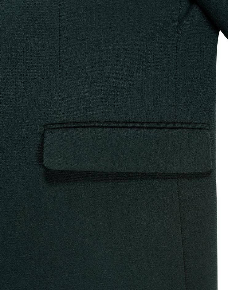 Forest Green Two-Button Suit Jacket - Kloth Studio Inc. - klothstudio.com