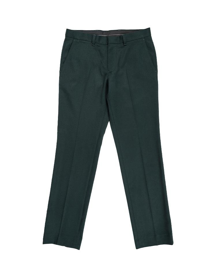 Forest Green Slim Leg Trousers - Kloth Studio Inc. - klothstudio.com