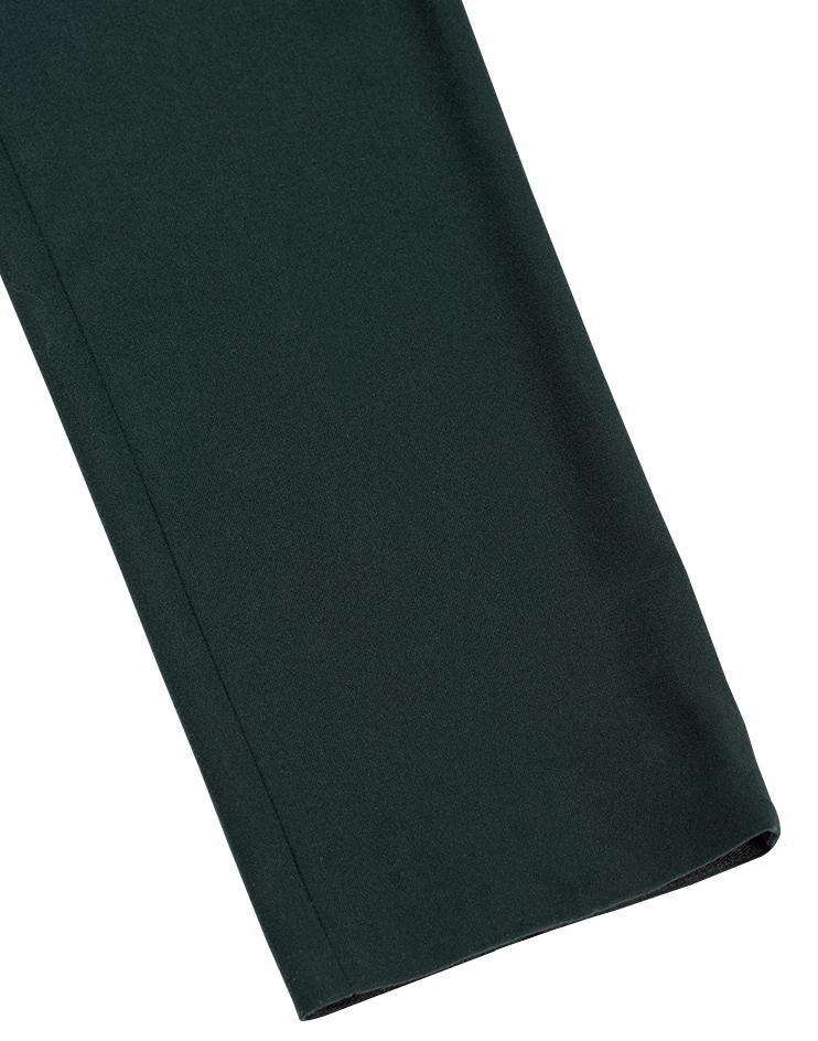 Forest Green Slim Leg Trousers - Kloth Studio Inc. - klothstudio.com