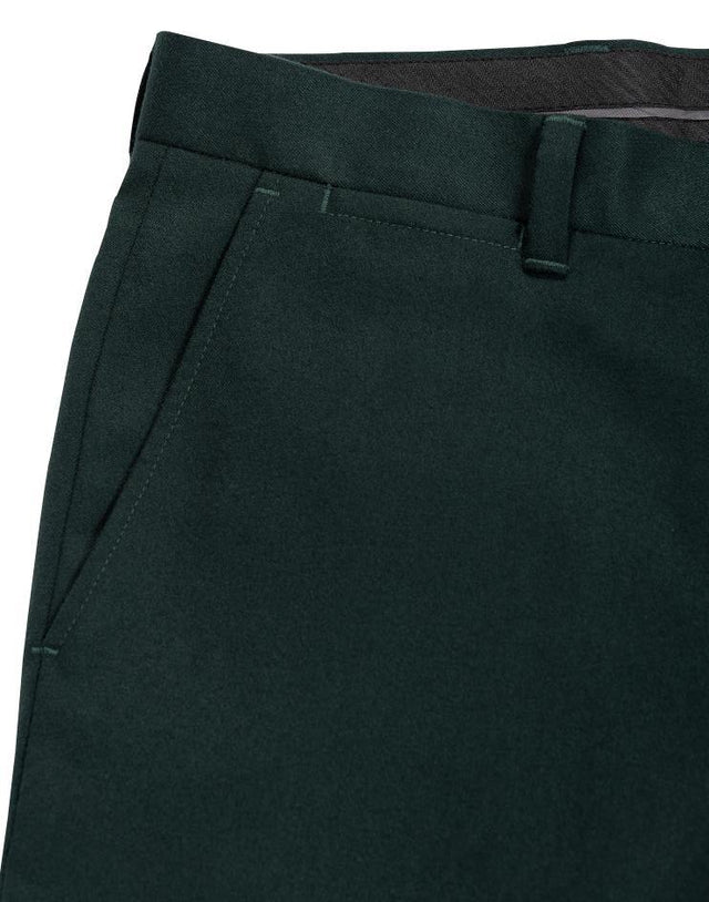 Forest Green Slim Leg Trousers - Kloth Studio Inc. - klothstudio.com