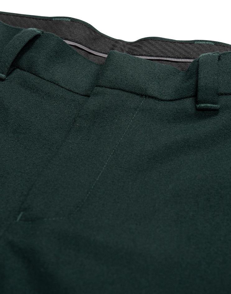 Forest Green Slim Leg Trousers - Kloth Studio Inc. - klothstudio.com