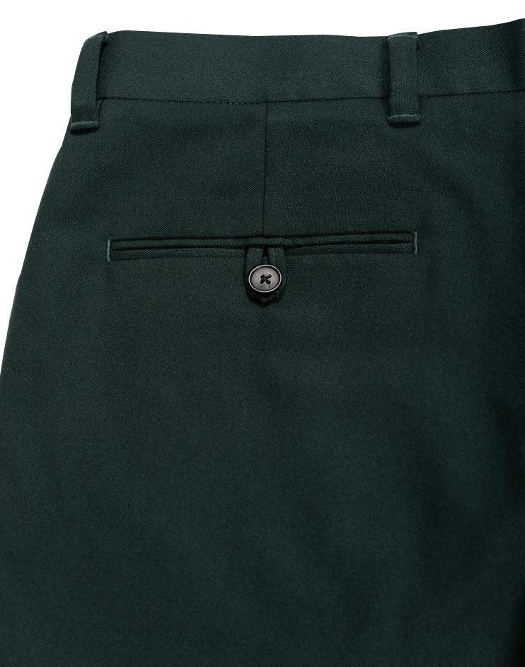 Forest Green Slim Leg Trousers - Kloth Studio Inc. - klothstudio.com