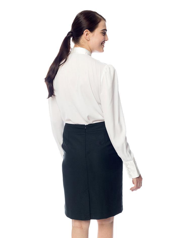 Forest Green Pencil Skirt - Kloth Studio Inc. - klothstudio.com