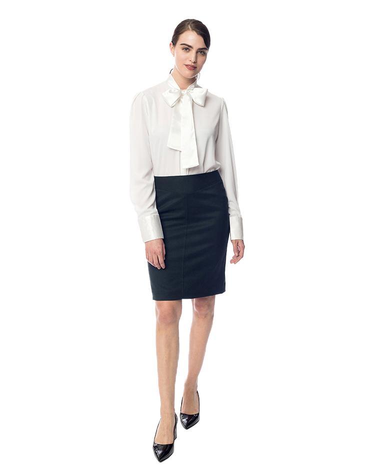 Forest Green Pencil Skirt - Kloth Studio Inc. - klothstudio.com