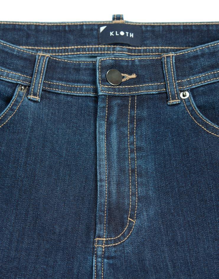 Men's Blue Skinny Denim - Kloth Studio Inc. - klothstudio.com