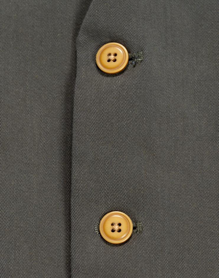 Men's Grey 3-Button Vest - Kloth Studio Inc. - klothstudio.com