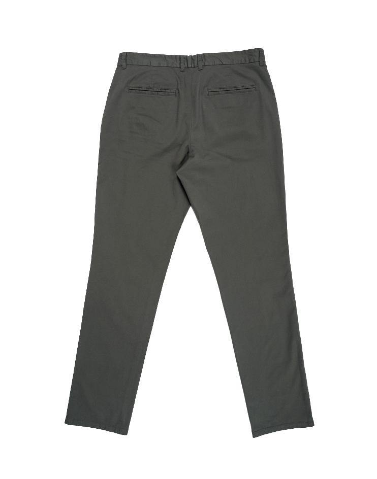 Grey Slim Chinos - Kloth Studio Inc. - klothstudio.com