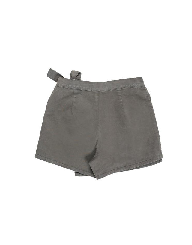 Grey Khaki Skort - Kloth Studio Inc. - klothstudio.com