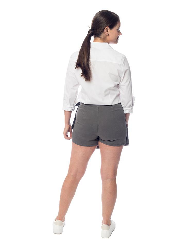 Grey Khaki Skort - Kloth Studio Inc. - klothstudio.com