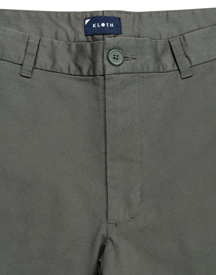 Green Chino Trousers
