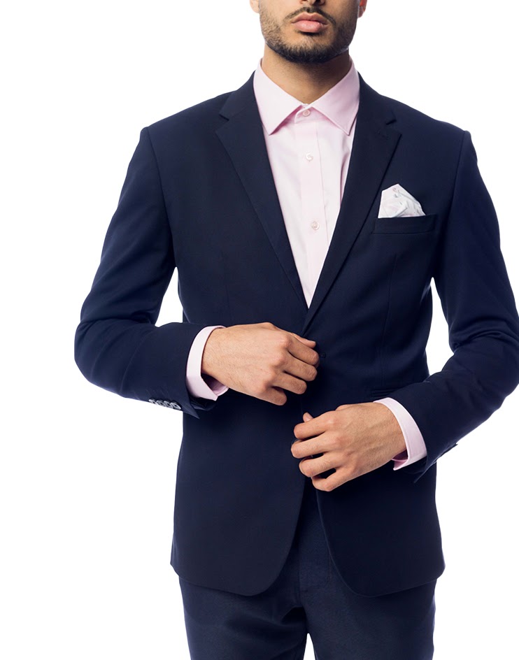 Navy blue pink outlet jacket