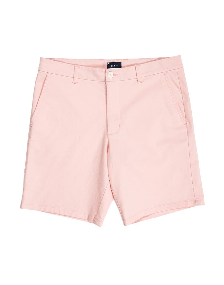 Men's Pink Chino Shorts