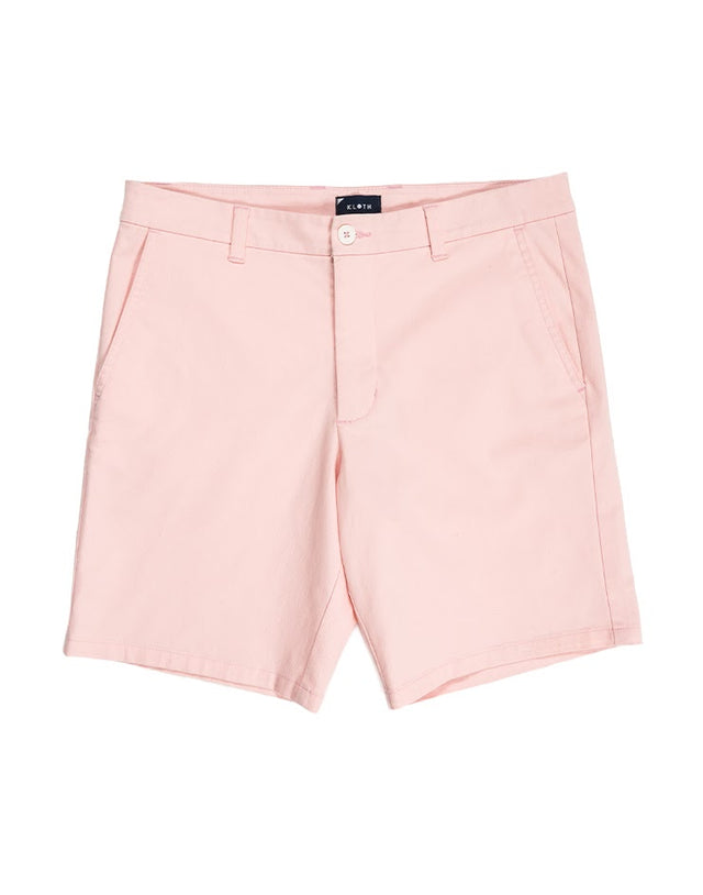 Men's Pink Chino Shorts