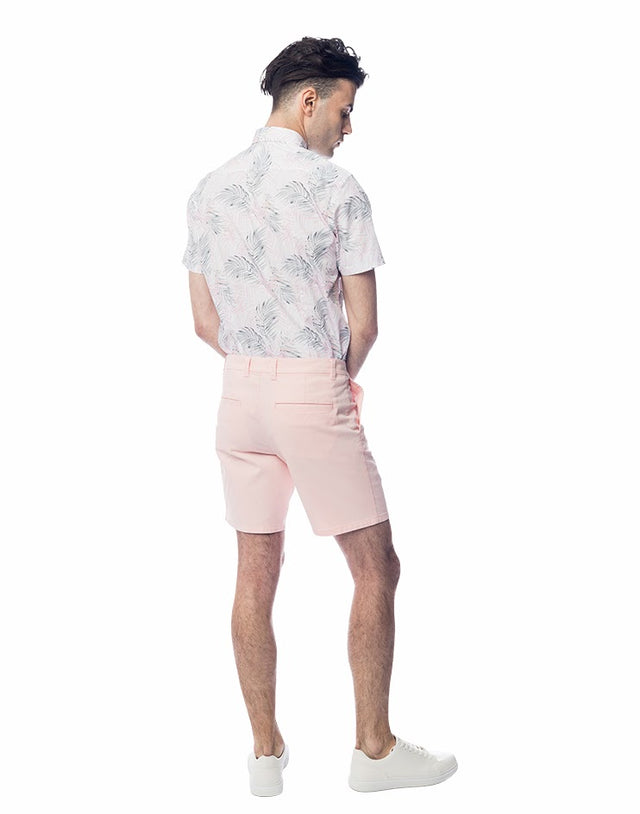 Men's Pink Chino Shorts