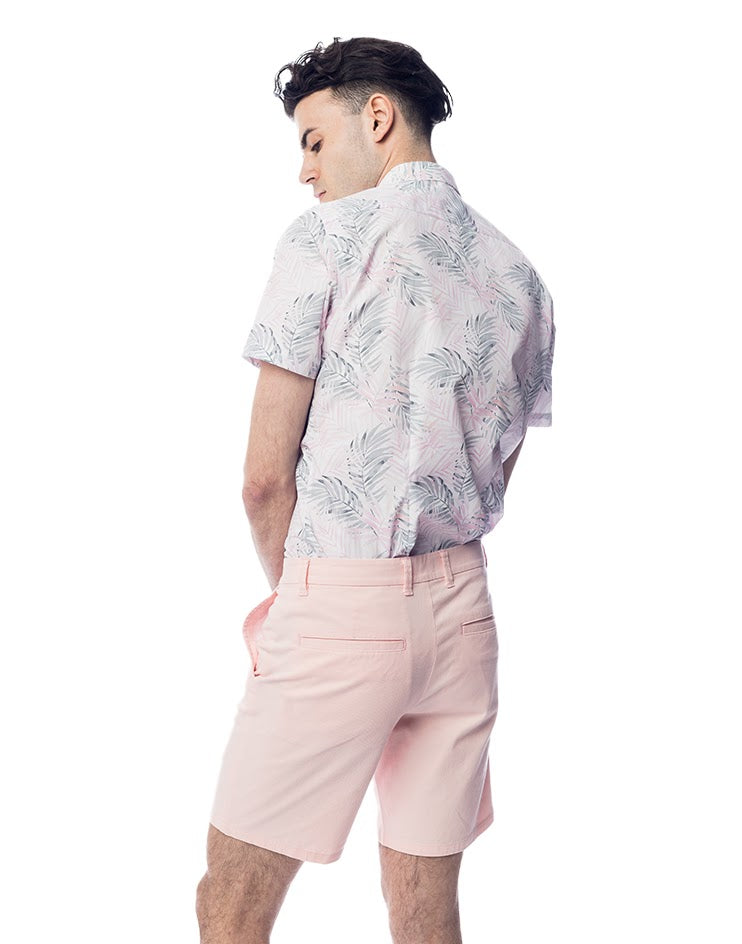 Men's Pink Chino Shorts