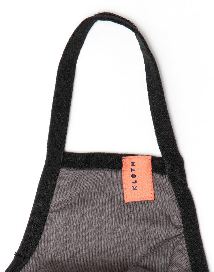 Grey Knit Anti-Viral Contour Mask (Pack of 3) - Kloth Studio Inc. - klothstudio.com