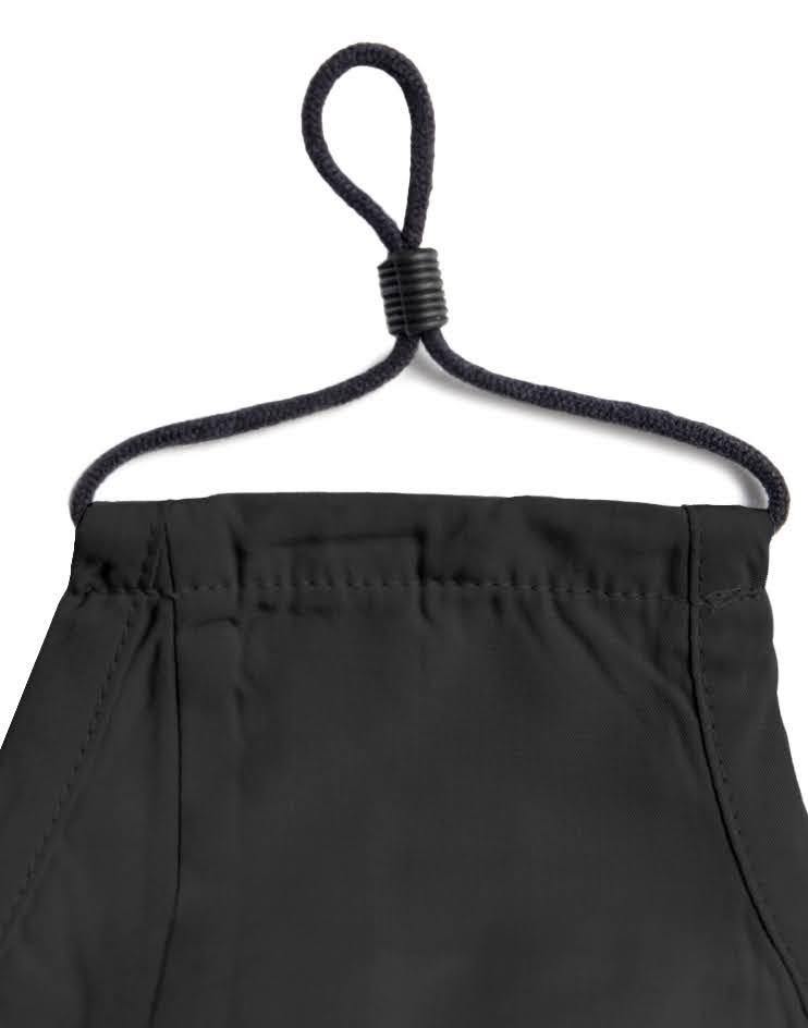 Black Anti-Bacterial Bamboo Rayon Contour Mask (Pack of 3) - Kloth Studio Inc. - klothstudio.com