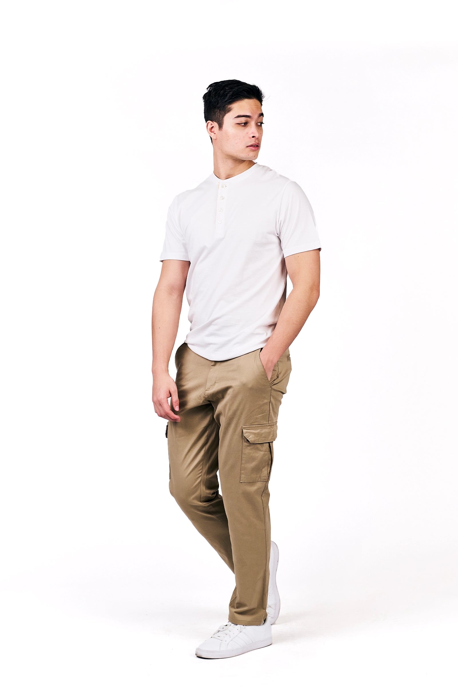 Men's Classic Khaki Cargo Pants