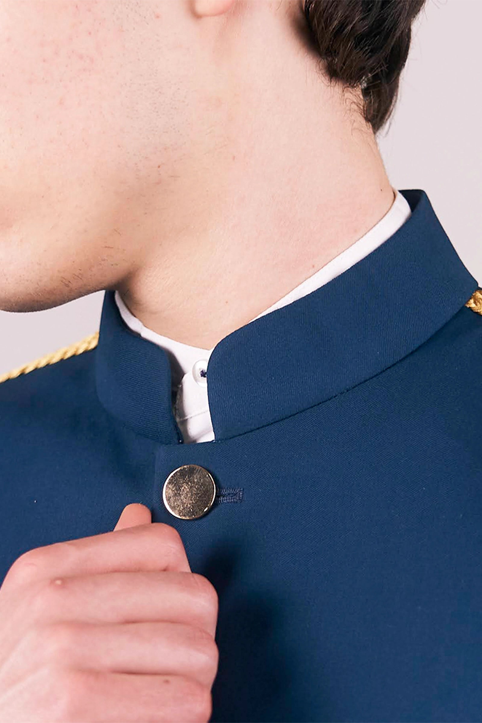 Men's Mandarin Collar Jacket