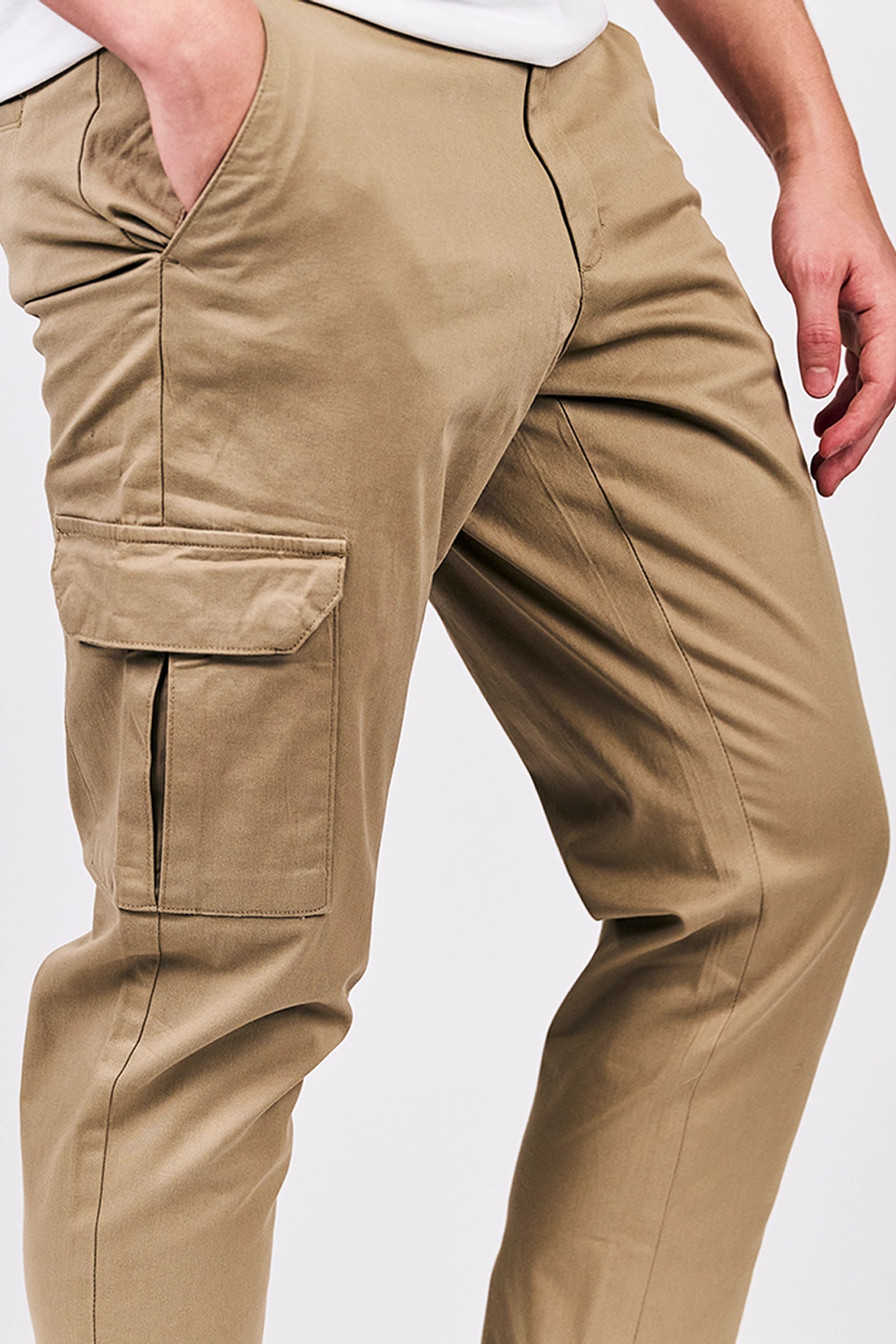 Men's Classic Khaki Cargo Pants
