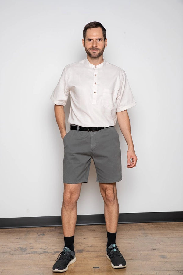 Men's Classic Gray Chino Shorts