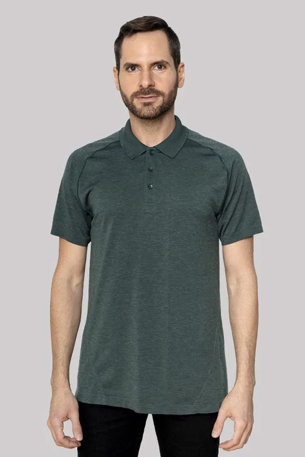Men's Dark Green Polo T-Shirt
