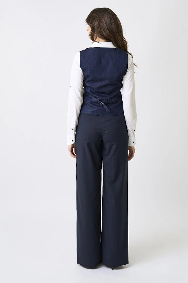 Tailored Flared Workwear Pants